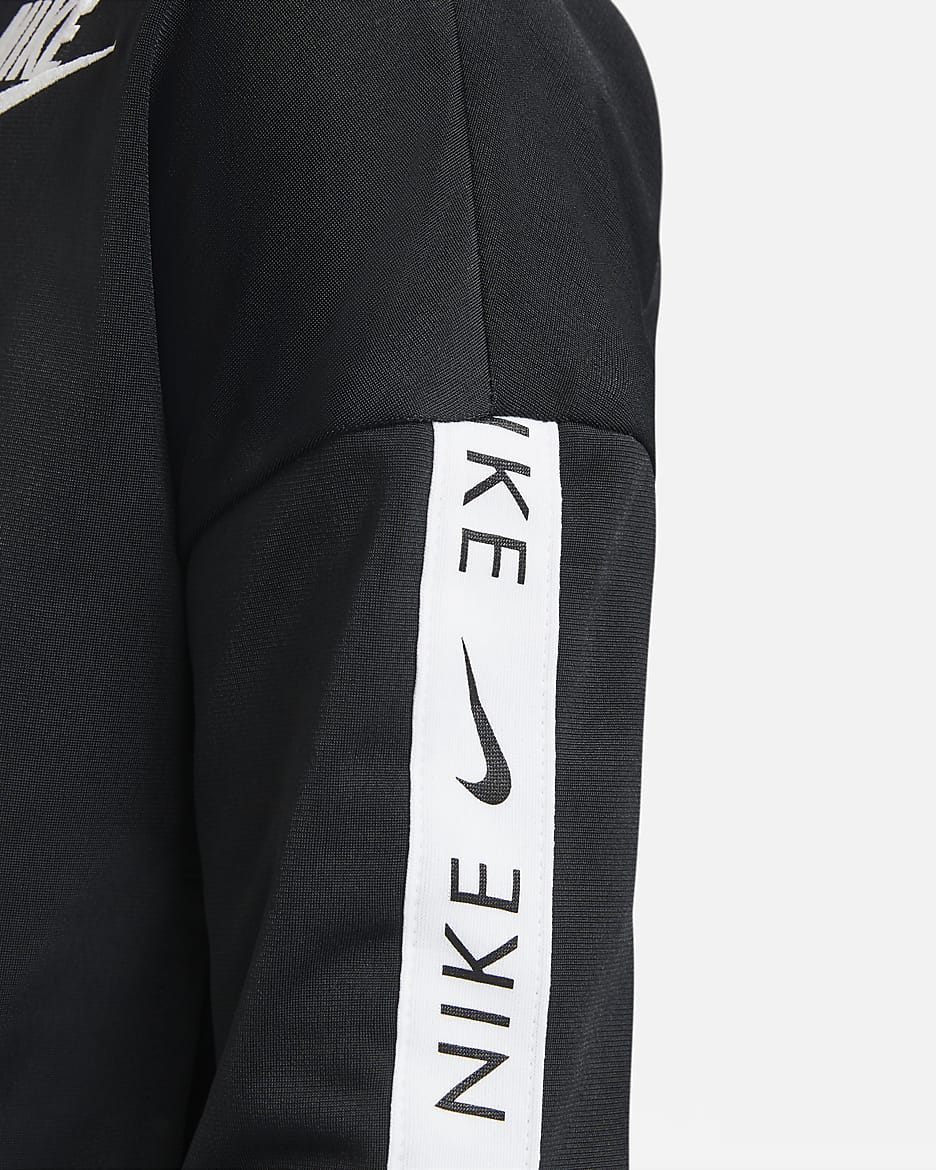 Nike Sportswear Older Kids' Tracksuit - Black/White/White