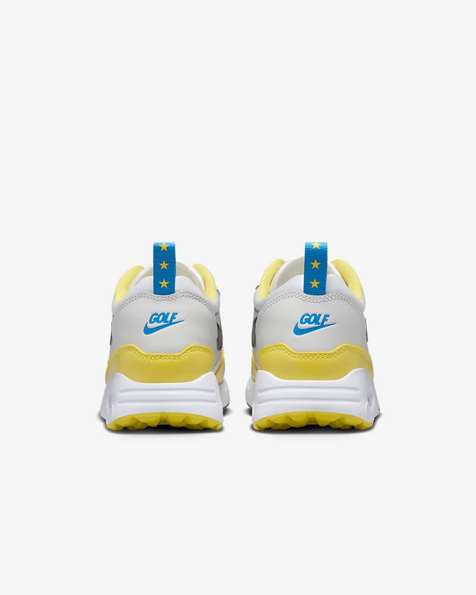 Nike Air Max 1 '86 OG G NRG Men's Golf Shoes - White/Tour Yellow/Photo Blue/Obsidian