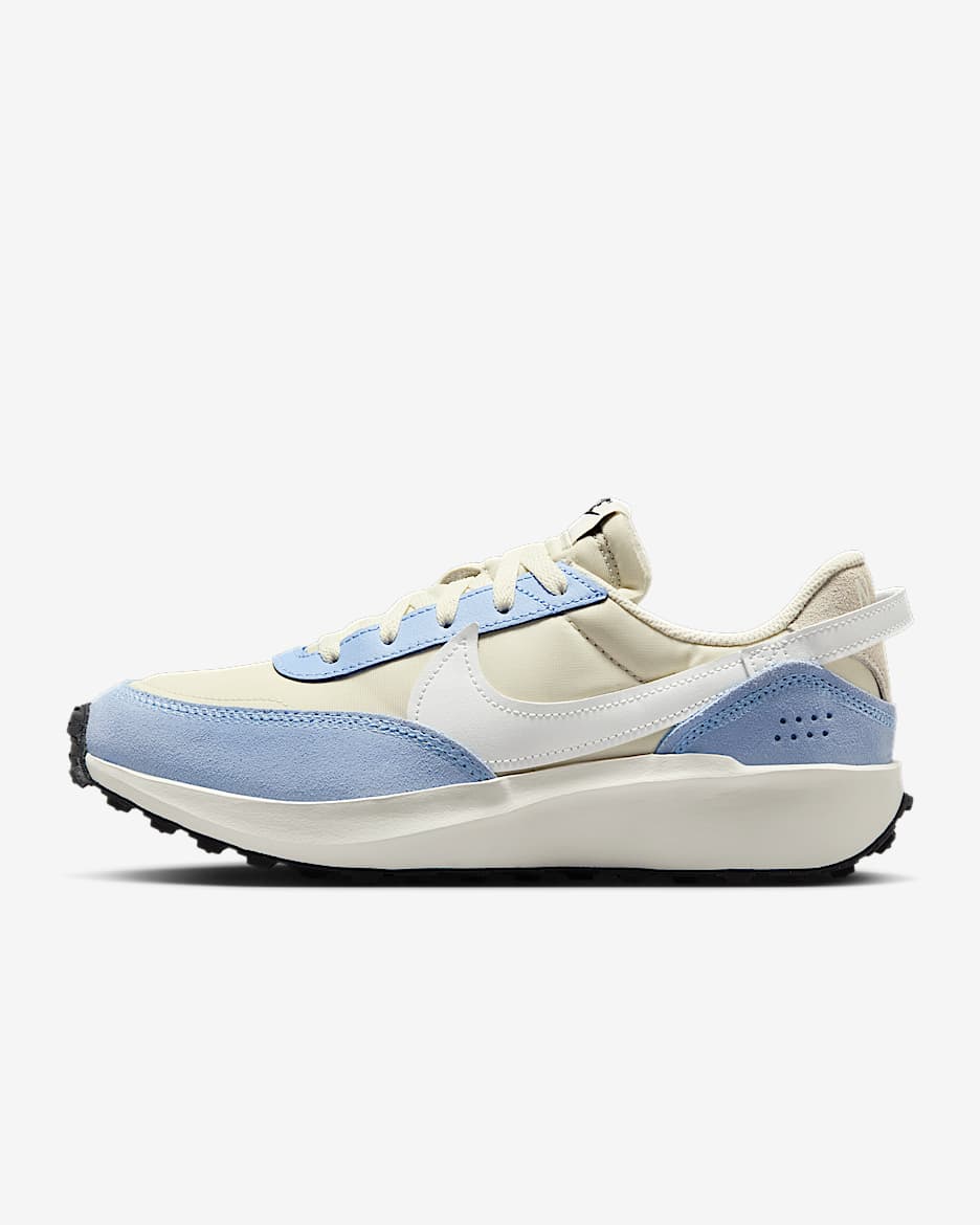 Nike Waffle Debut Women's Shoes - Soft Pearl/Aluminum/Black/Summit White