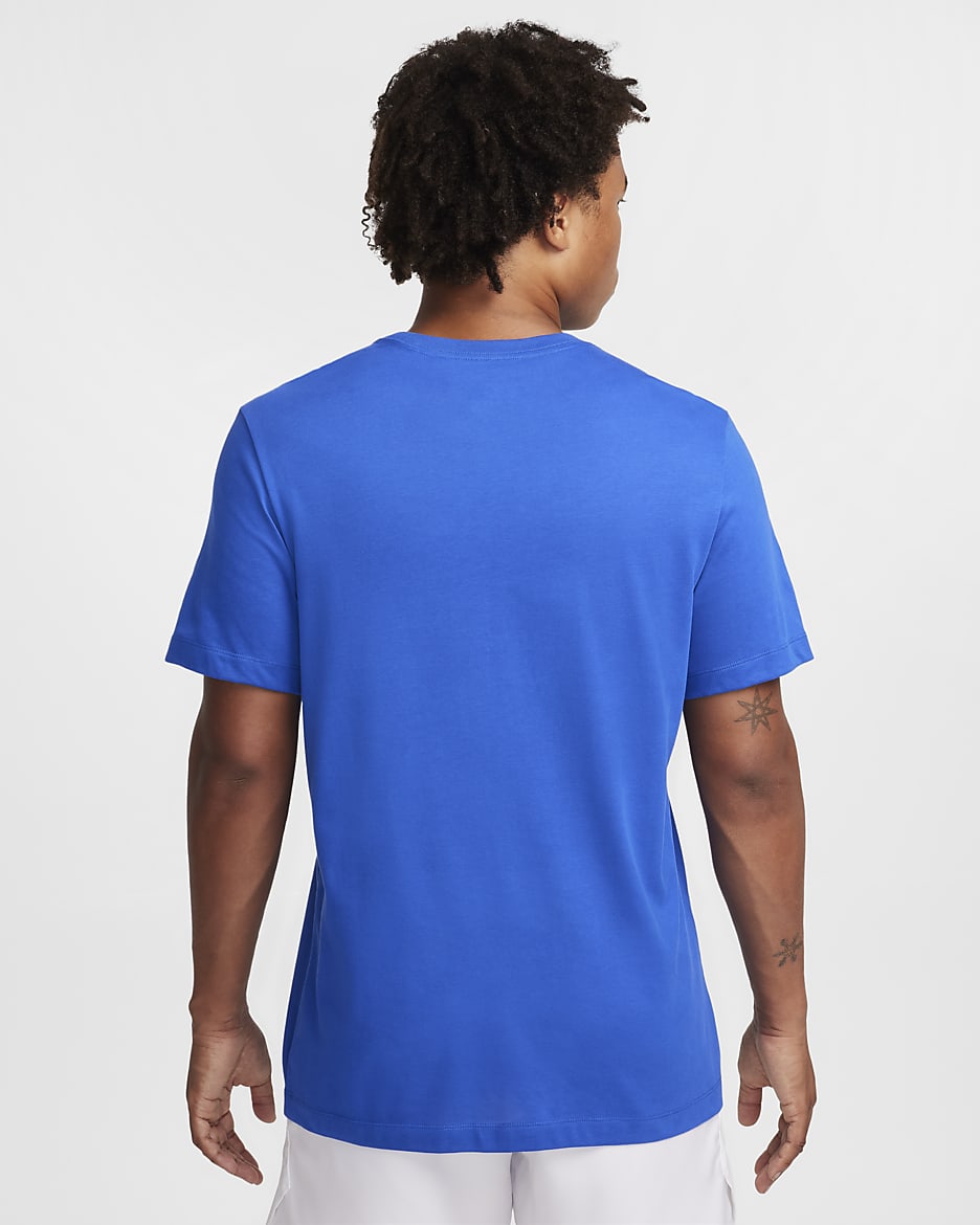 Męski T-shirt do tenisa Dri-FIT NikeCourt - Game Royal