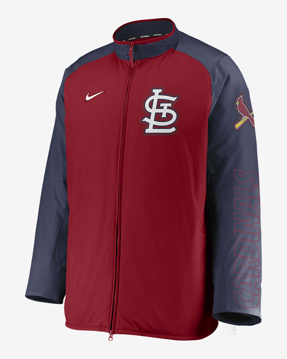 Nike Dugout (MLB St. Louis Cardinals) Men's Full-Zip Jacket - Sport Red