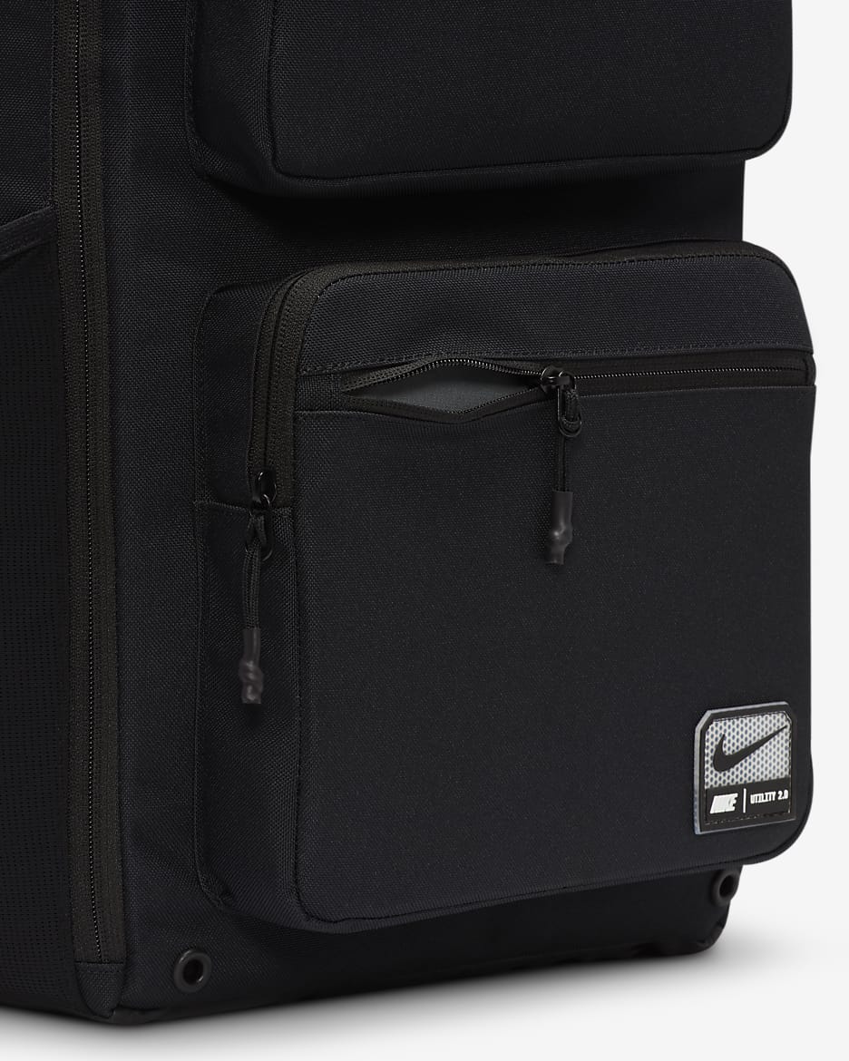 Nike Utility Speed Backpack (27L) - Black/Black/White