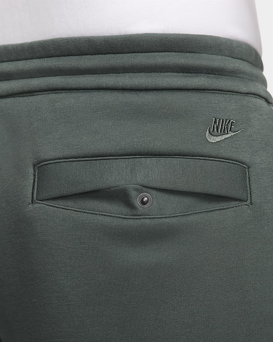 Nike Tech Men's Tailored Fleece Trousers - Vintage Green/Vintage Green