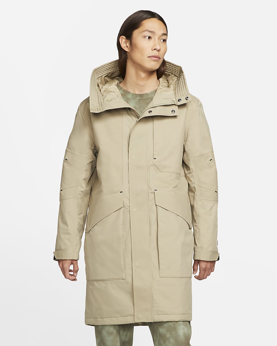 Nike Sportswear Synthetic-Fill Men's Hypershield Parka - Mystic Stone