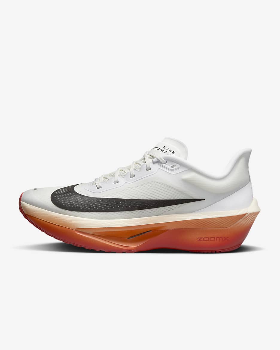 Nike Zoom Fly 6 "Eliud Kipchoge" Men's Road Racing Shoes - White/Pale Ivory/Sail/Black