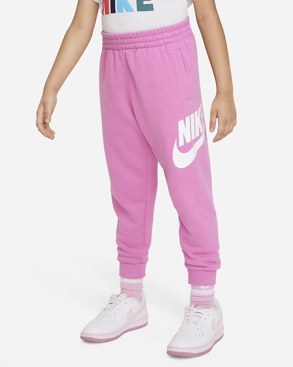 Nike Sportswear Club Fleece Joggers Little Kids Pants - Playful Pink