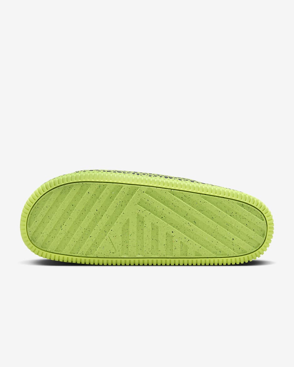 Nike Calm Electric Men's Slides - Volt/Volt/Dark Obsidian