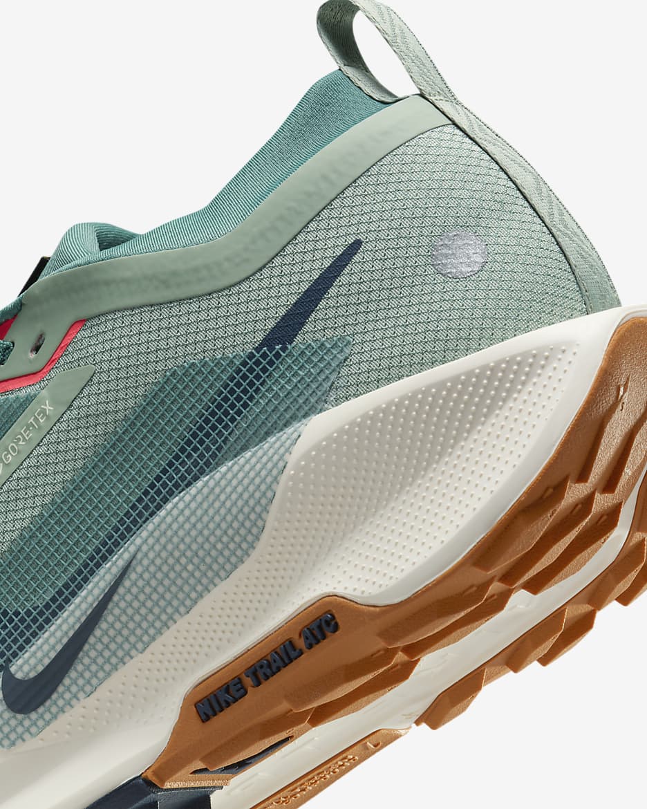 Nike Pegasus Trail 5 GORE-TEX Su Geçirmez Arazi Tipi Erkek Koşu Ayakkabısı - Jade Horizon/Bicoastal/Pale Ivory/Armory Navy