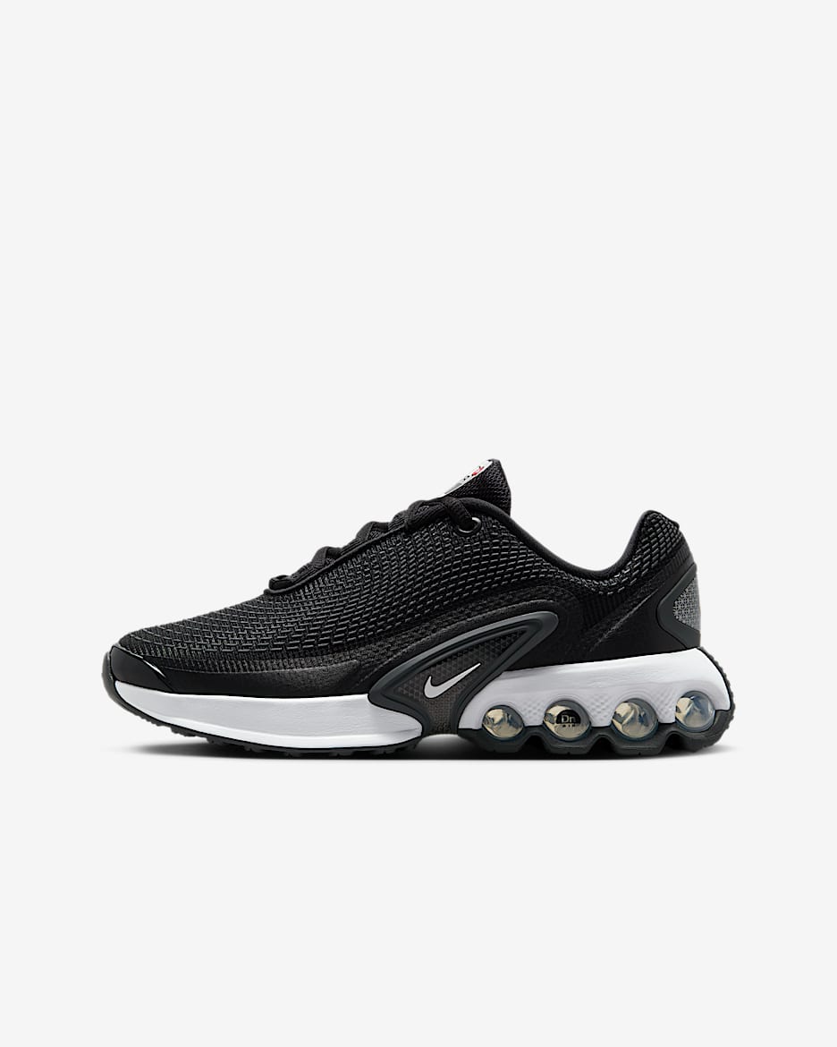 Nike Air Max Dn Older Kids' Shoes - Black/Dark Grey/Black/White