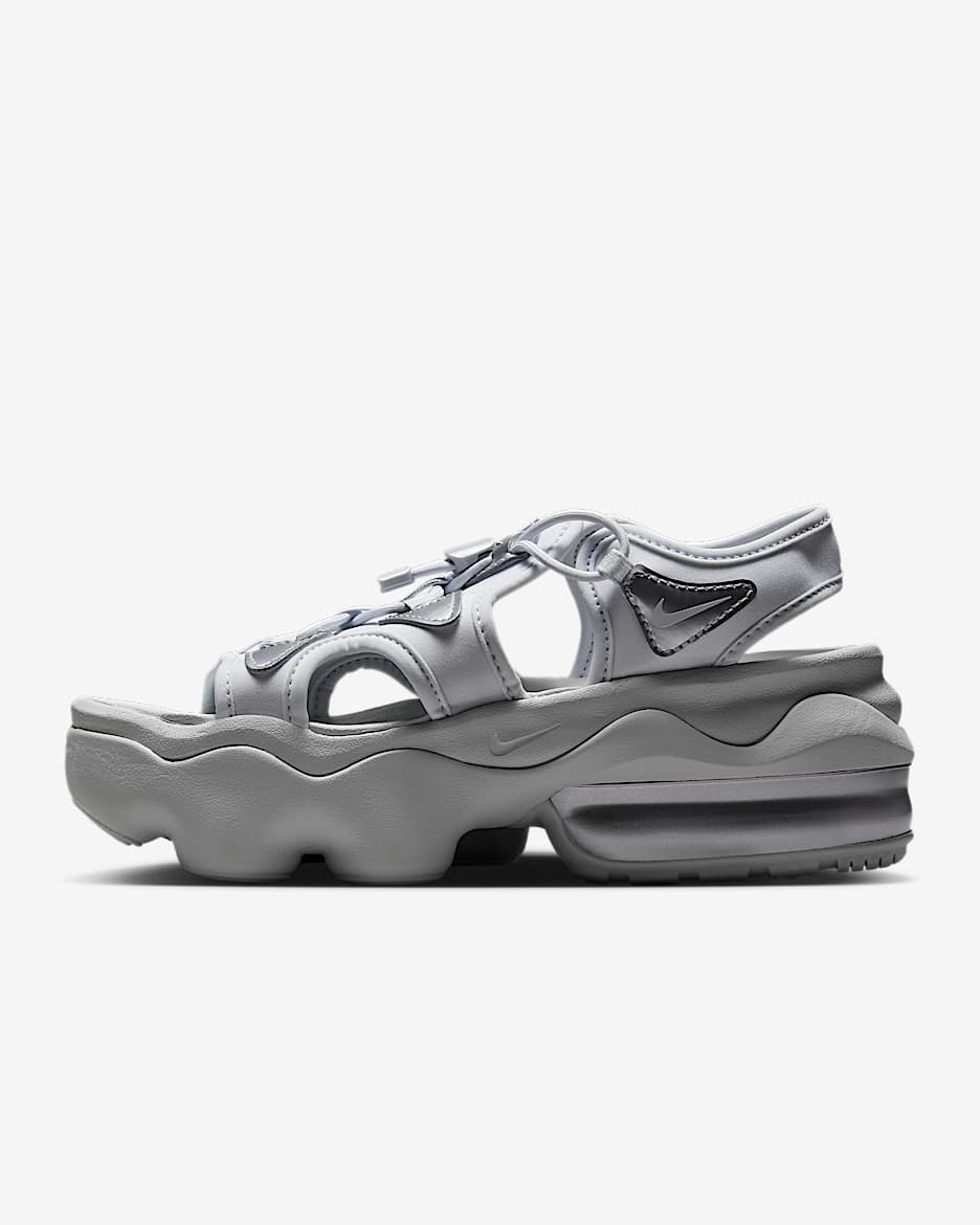 Tenis para mujer Nike Air Max Koko Sandal SE - Platino puro/Plata metalizado/Gris lobo/Platino puro