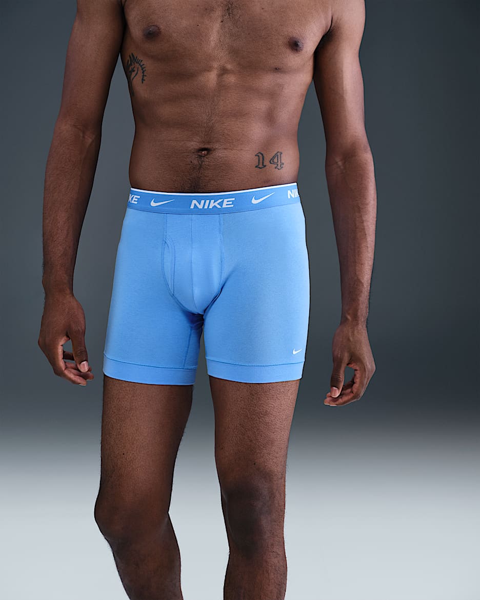 Nike Dri-FIT Essential Cotton Stretch Men's Boxer Briefs (3-Pack)