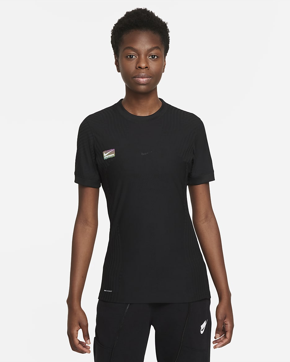 Nike VaporKnit Strike Women's Soccer Top - Black