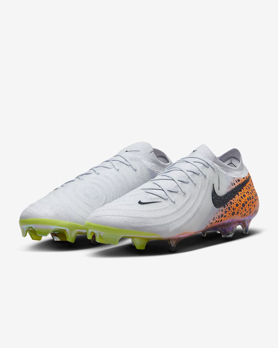 Chaussure de foot à crampons basse FG Nike Phantom GX 2 Elite Electric - Multicolore/Multicolore