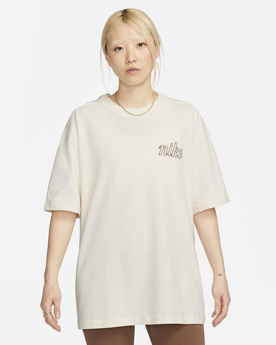Nike Sportswear Women's T-Shirt - Pale Ivory