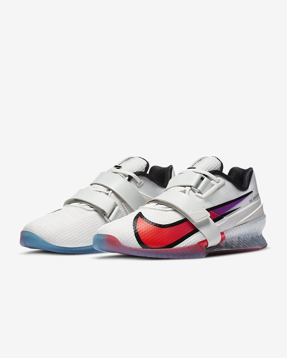 Chaussure de renforcement musculaire Nike Romaleos 4 SE - Pale Ivory/Phantom/Spruce Aura/Hyper Violet