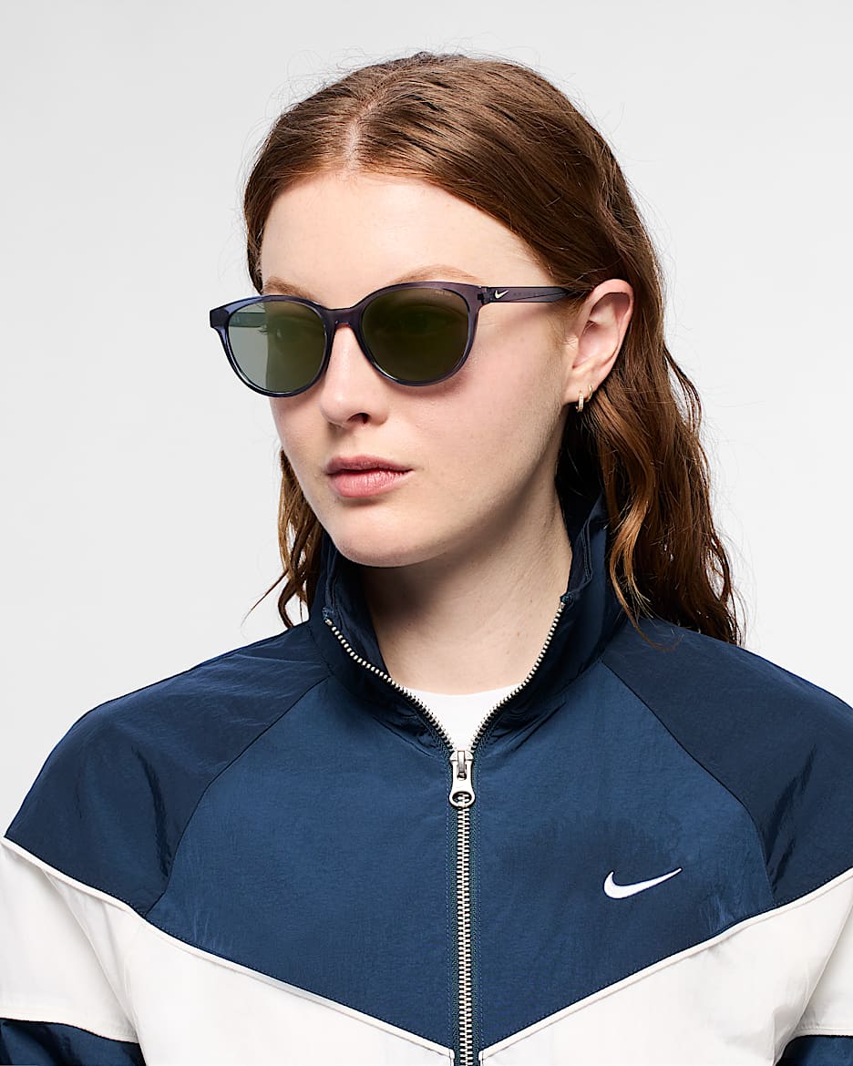 Nike Vital Trend Mirrored Sunglasses - Diffused Blue/Yellow