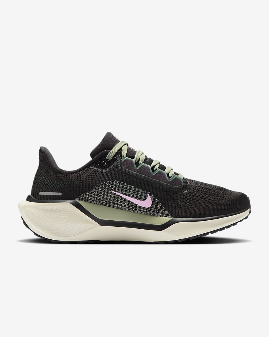 Damskie buty do biegania po asfalcie Nike Pegasus 41 - Czerń/Jade Horizon/Bicoastal/Pink Foam