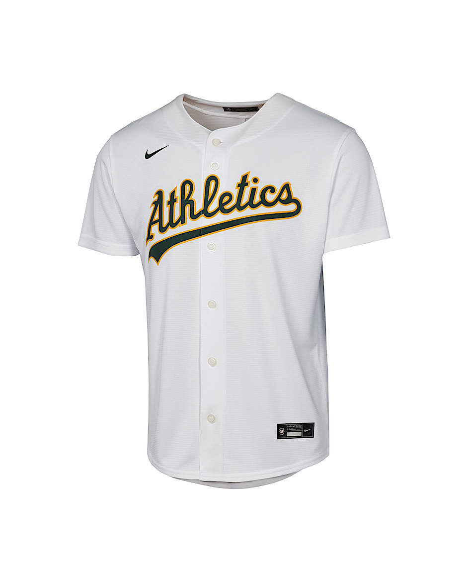 Gelof Zack Oakland A's Big Kids' Nike MLB Replica Jersey - White
