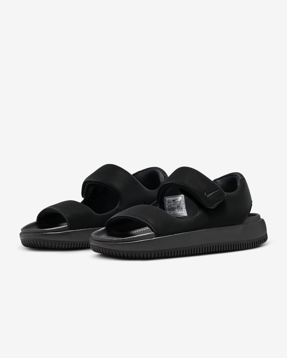 Nike Calm sandalen voor dames - Zwart/Zwart/Zwart