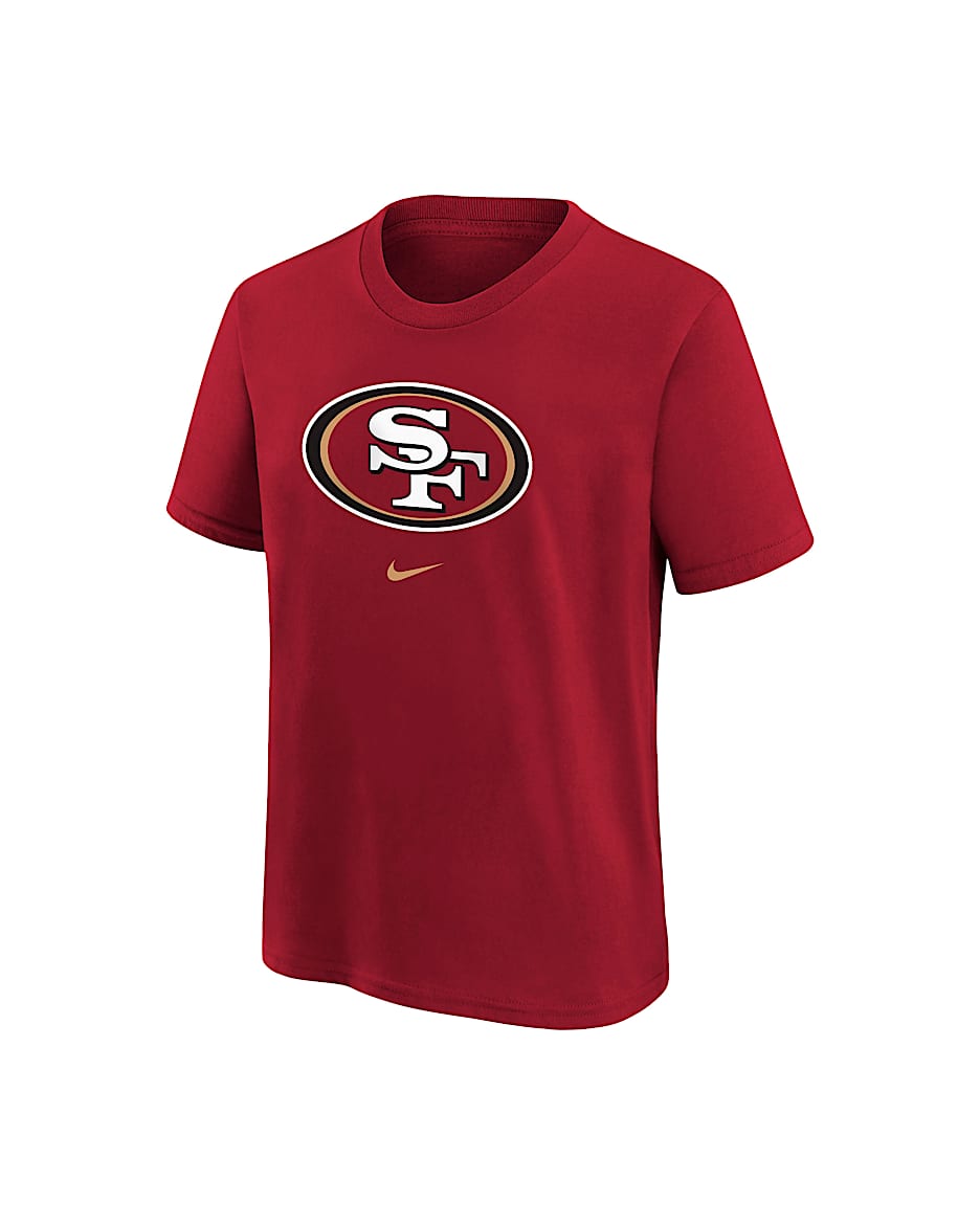 San Francisco 49ers Primary Logo Legend Big Kids’ Nike Dri-FIT NFL T-Shirt - Red