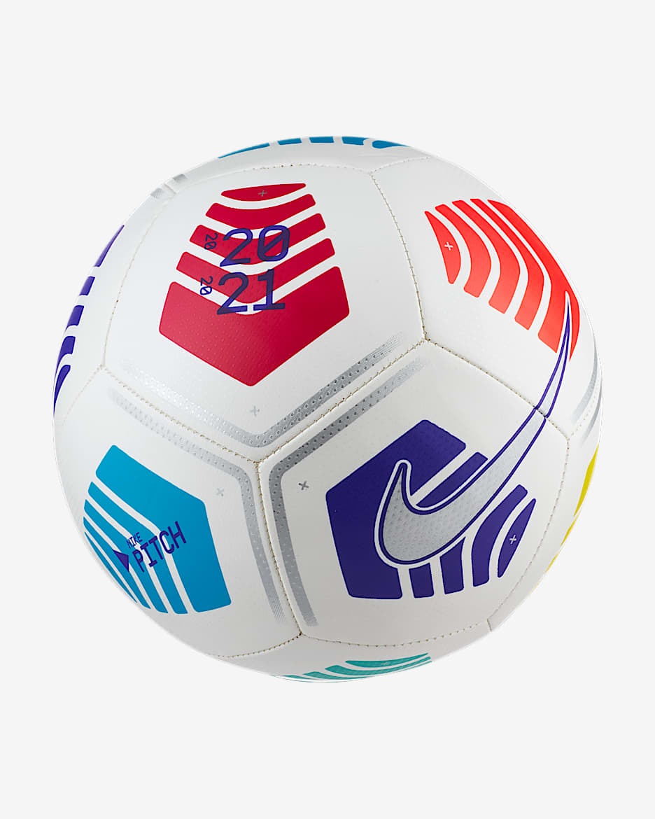 Nike Pitch Soccer Ball - White/Silver