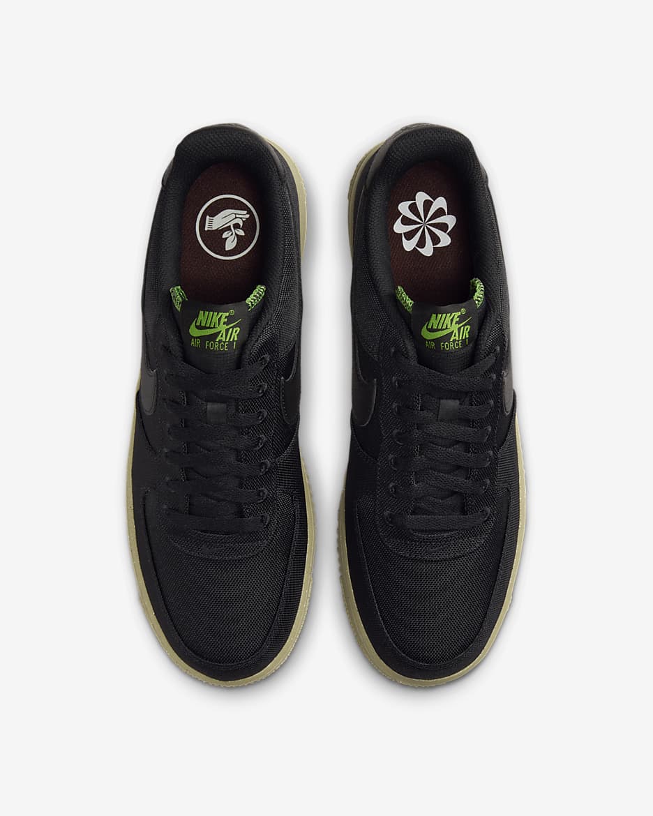 Nike Air Force 1 '07 LV8 Men's Shoes - Black/Neutral Olive/Chlorophyll/Black