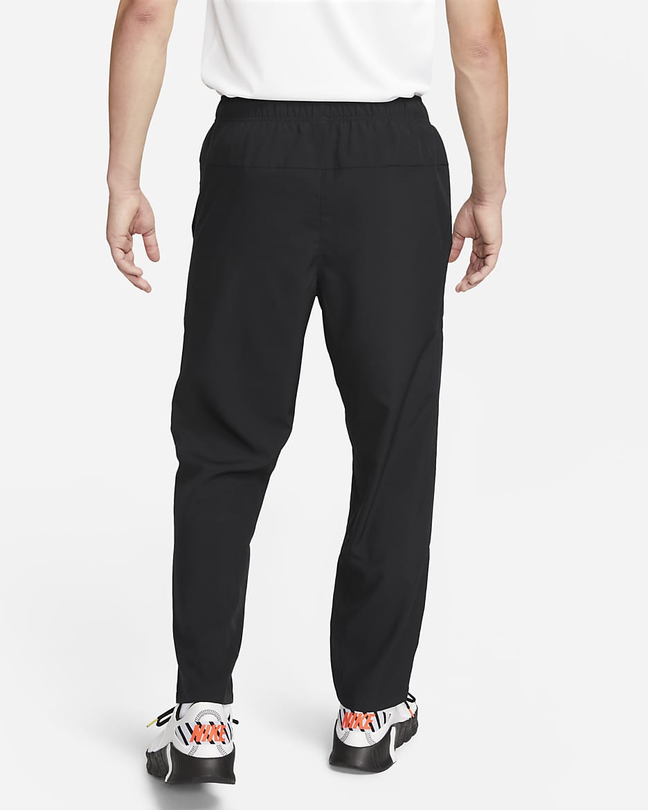 Nike Form Men's Dri-FIT Open-Hem Versatile Trousers - Black/Black