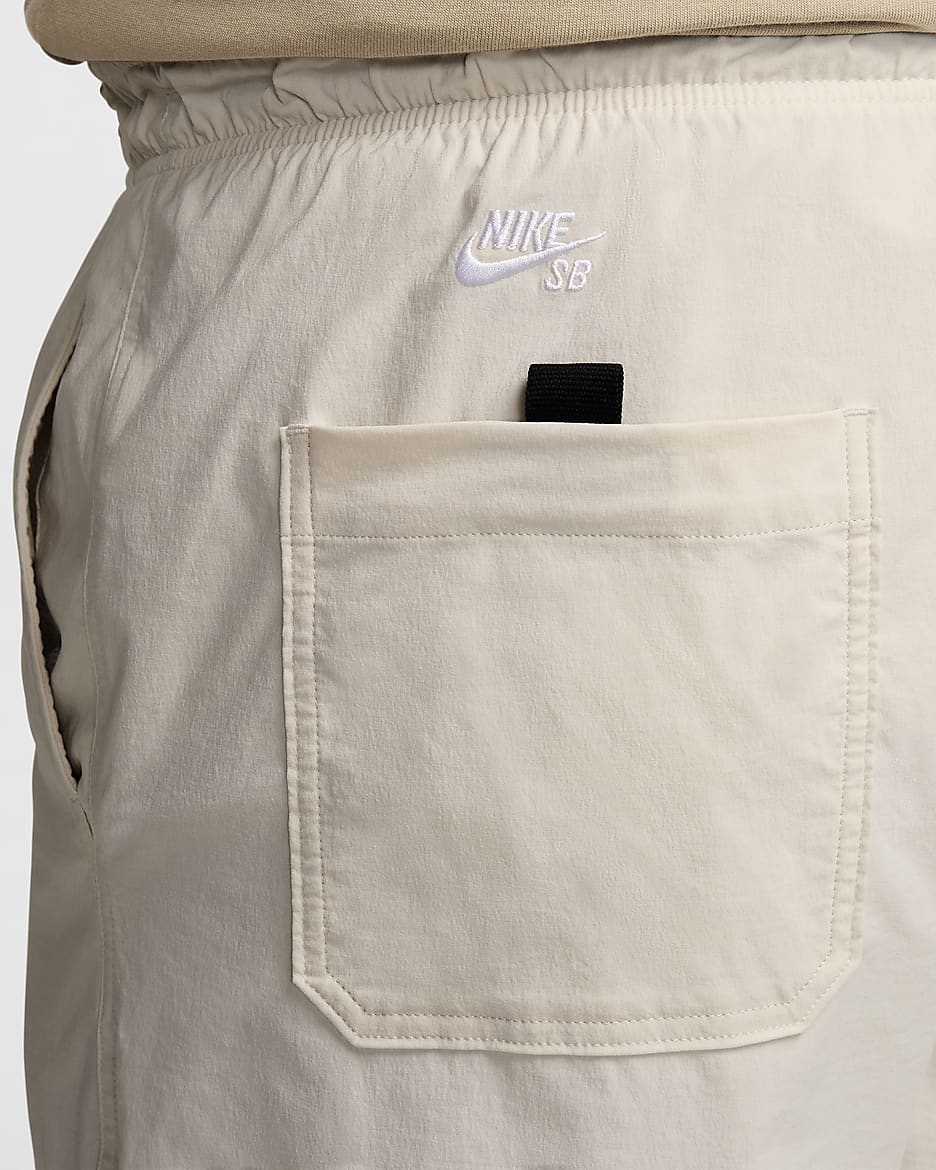 Pantalon cargo de skate Nike SB Kearny - Light Orewood Brown/Blanc