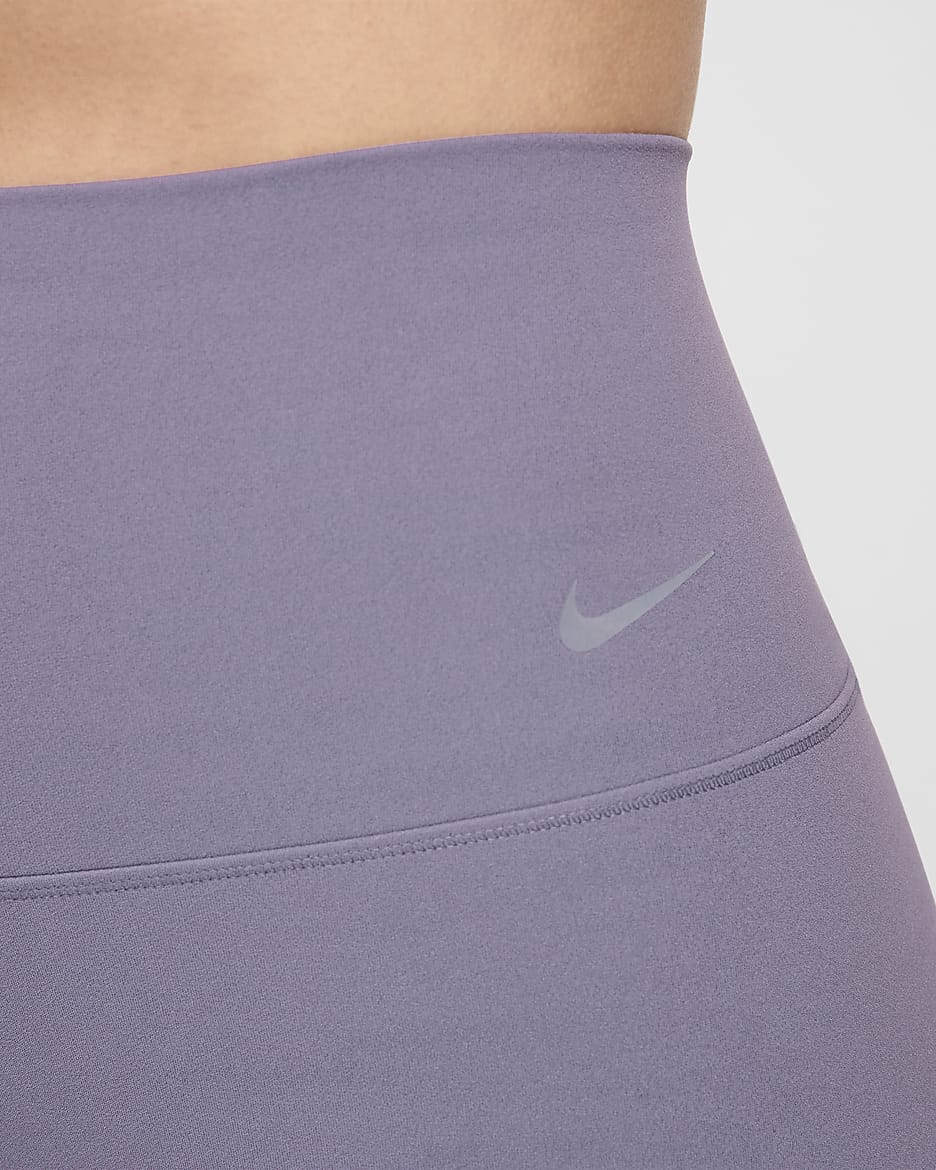 Leggings a tutta lunghezza a vita alta e sostegno leggero Nike Zenvy – Donna - Daybreak/Nero