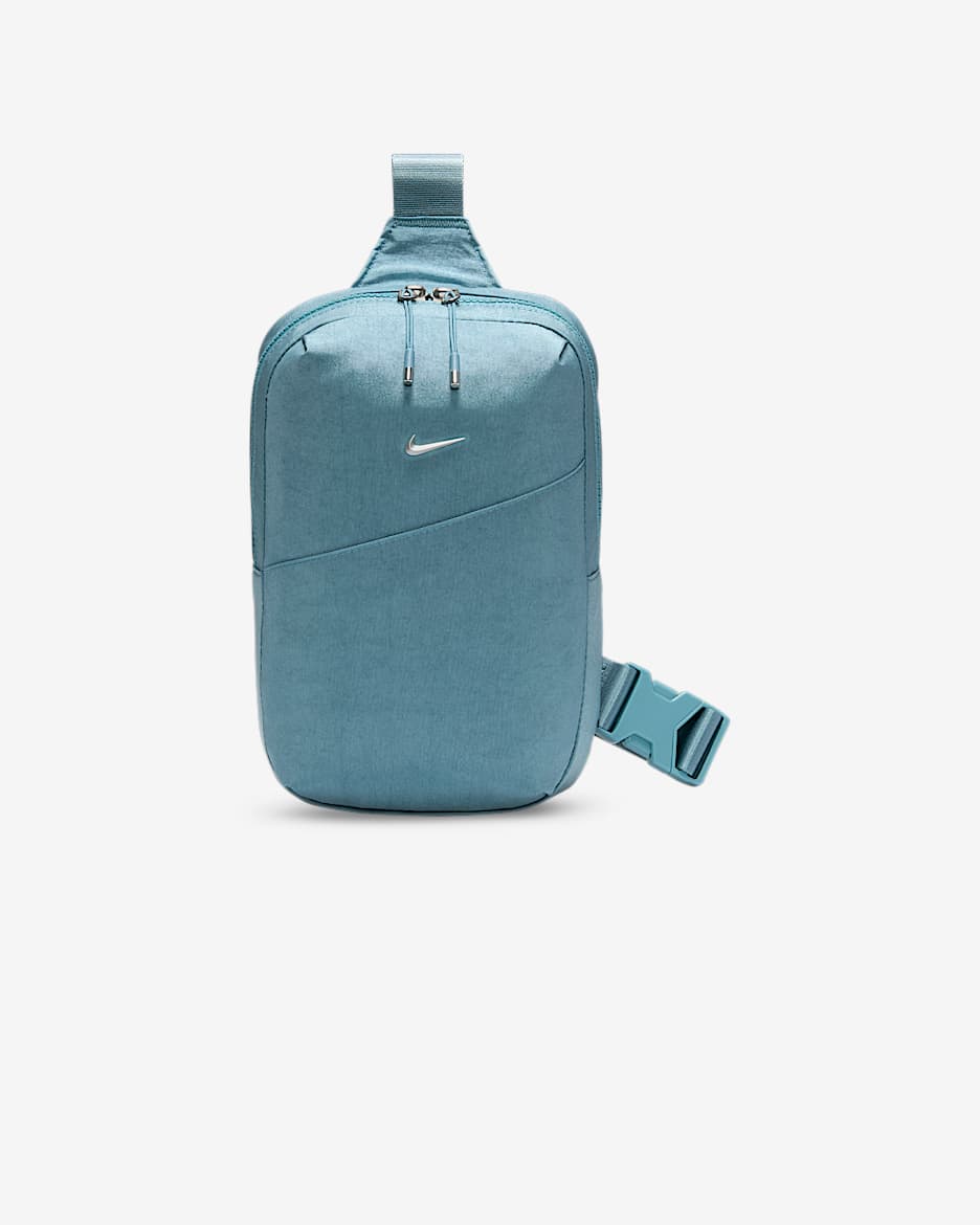 Nike Aura Crossbody Bag (5L) - Smokey Blue/Smokey Blue/Matte Silver