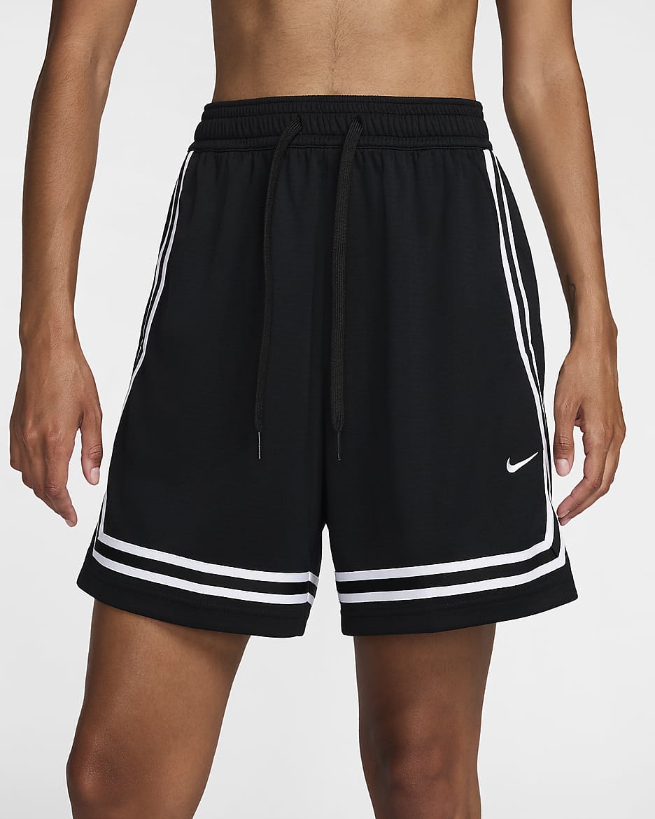 Nike Crossover Women's Dri-FIT 18cm (approx.) Basketball Shorts - Black/Black/White