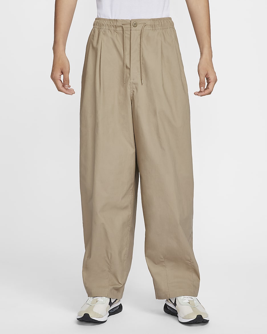 Nike Club Men's Balloon Trousers - Khaki/Khaki