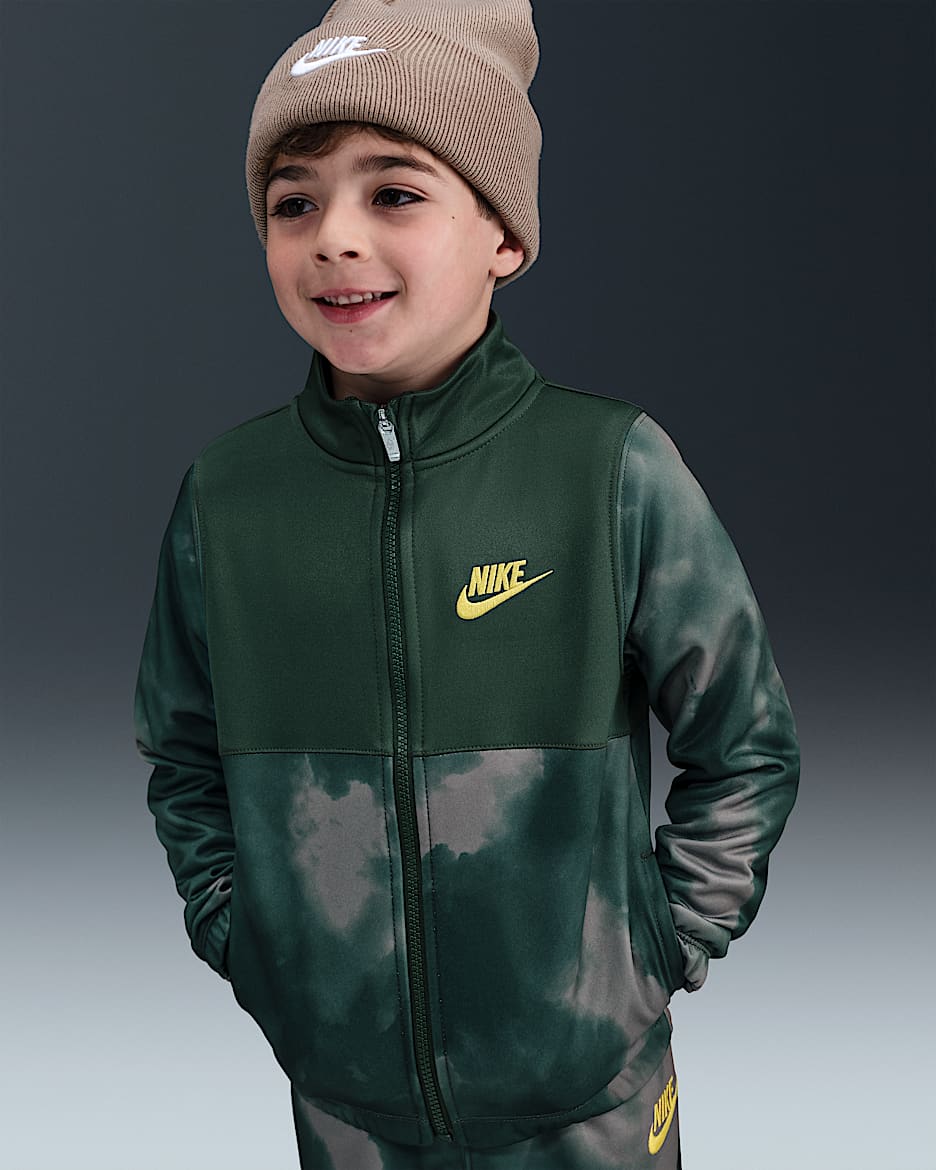 Nike Sportswear Dri-FIT Little Kids' Futura Storm Printed 2-Piece Propus Set