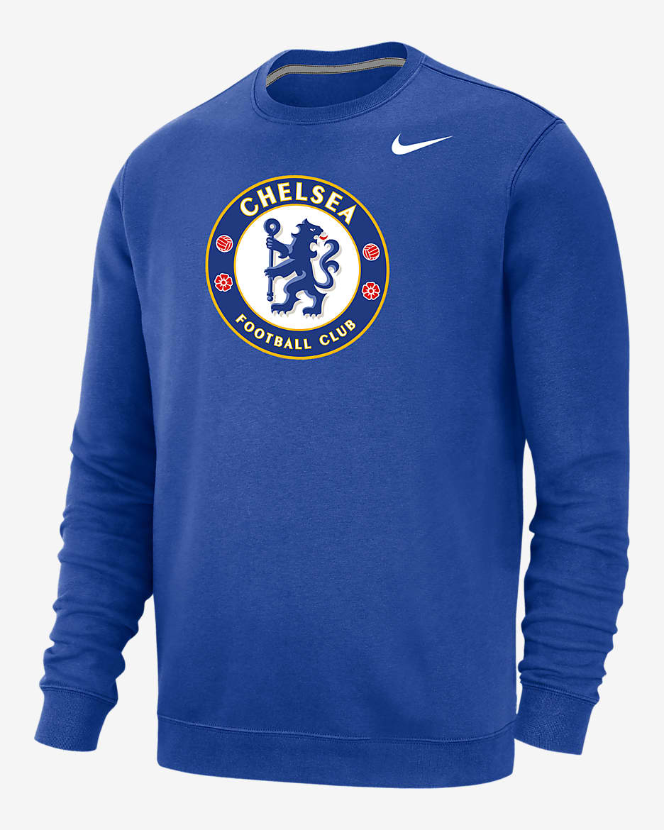 Chelsea Club Fleece Men's Crew-Neck Sweatshirt - Game Royal
