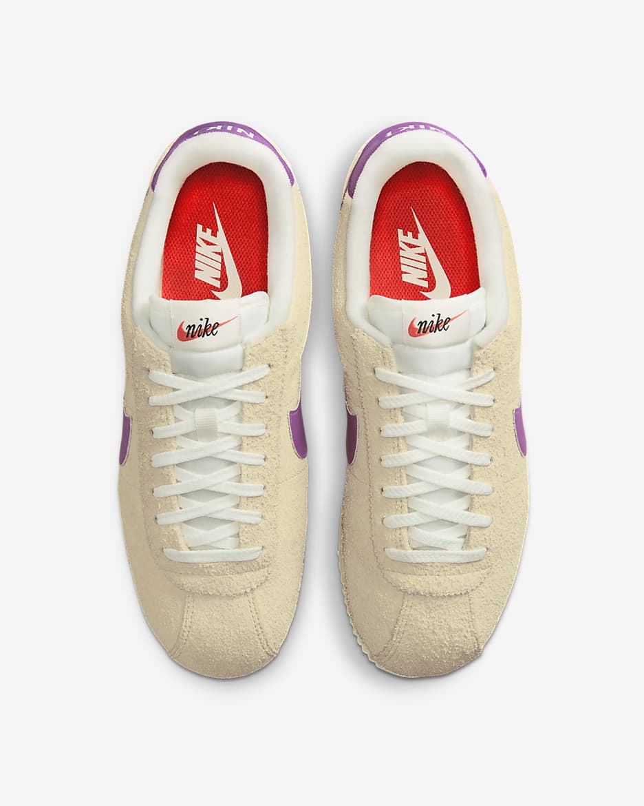 Nike Cortez Vintage Suede Women's Shoes - Muslin/Coconut Milk/Black/Viotech