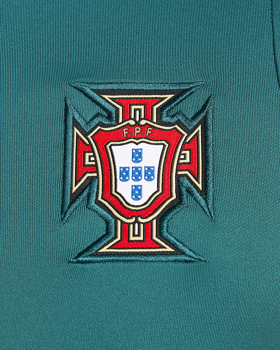 Portugal Strike Nike Dri-FIT Fußball-Drill-Oberteil für Herren - Geode Teal/Kinetic Green/Sail