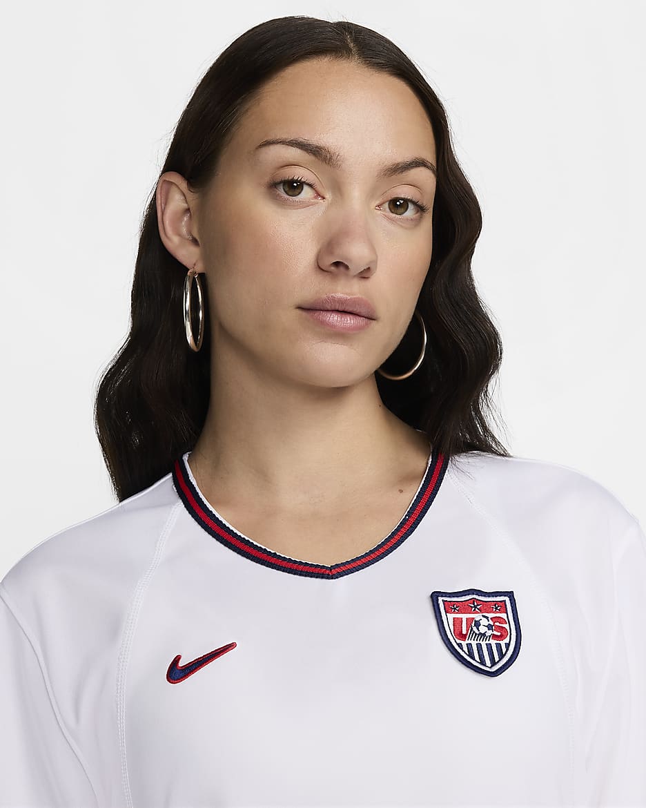 USWNT 1999 Reissue Camiseta de fútbol Replica Nike - Mujer - Blanco/Royal Blue