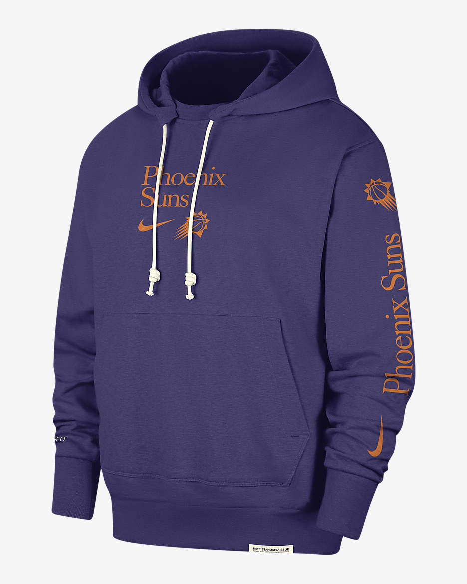 Phoenix Suns Standard Issue Courtside Men's Nike Dri-FIT NBA Hoodie - New Orchid