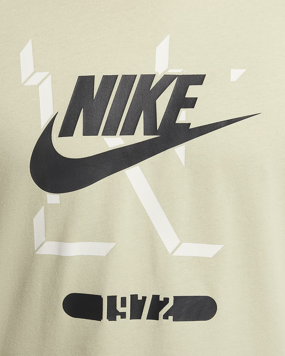 Nike Sportswear Men's T-Shirt - Olive Aura