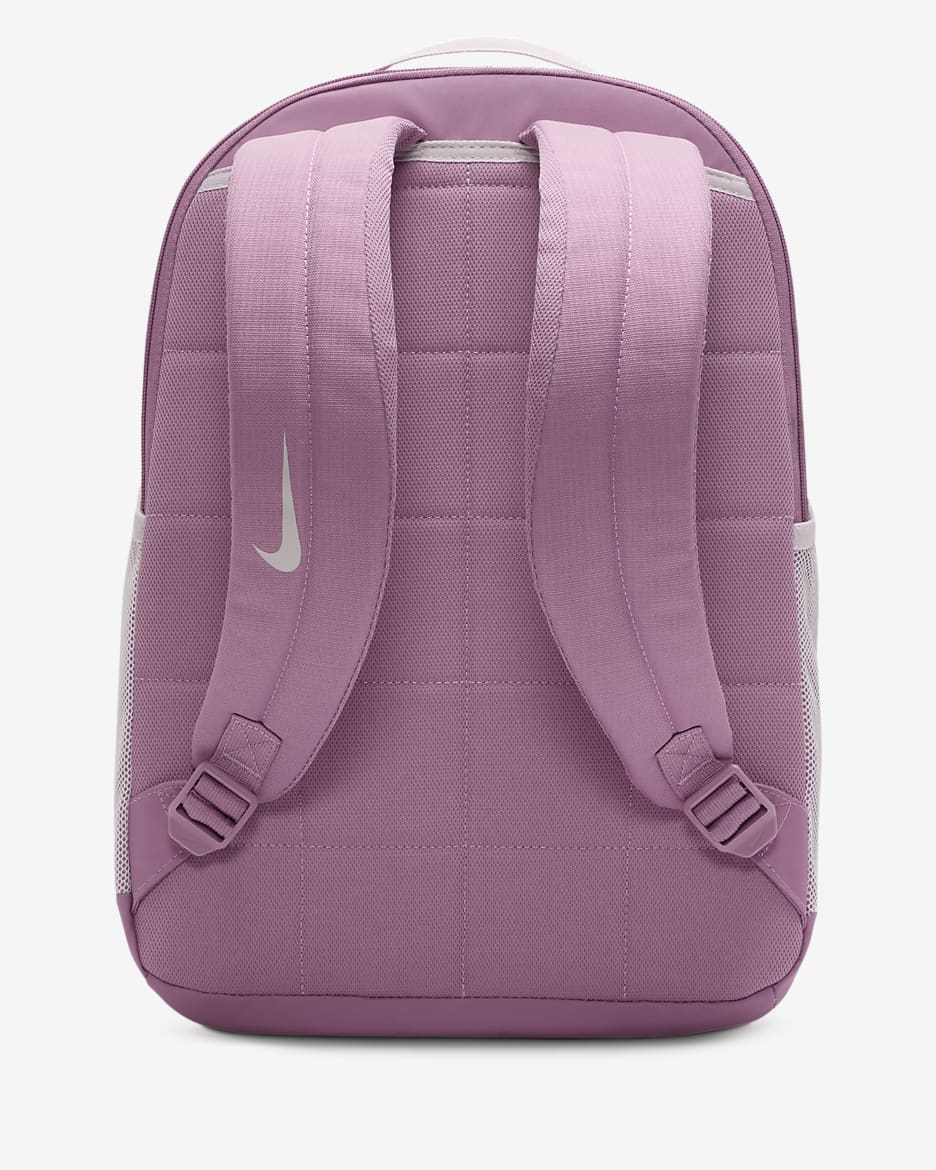 Nike Brasilia Kids' Backpack (18L) - Plum Dust/Platinum Violet/Platinum Violet