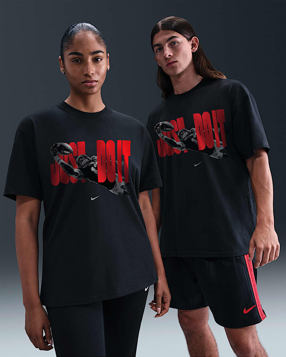 Just Do It: Nike Football Football T-Shirt - Black