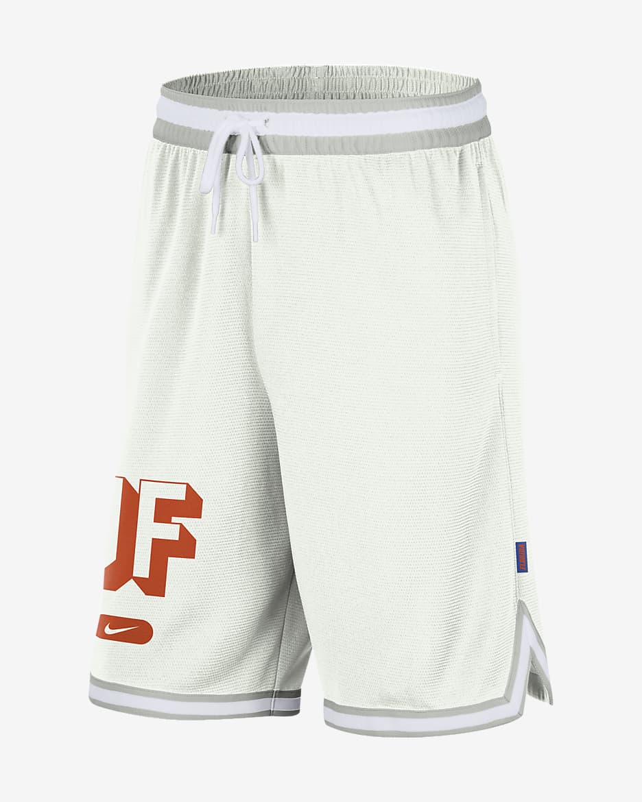 Florida DNA 3.0 Men's Nike Dri-FIT College Shorts - Summit White/University Orange