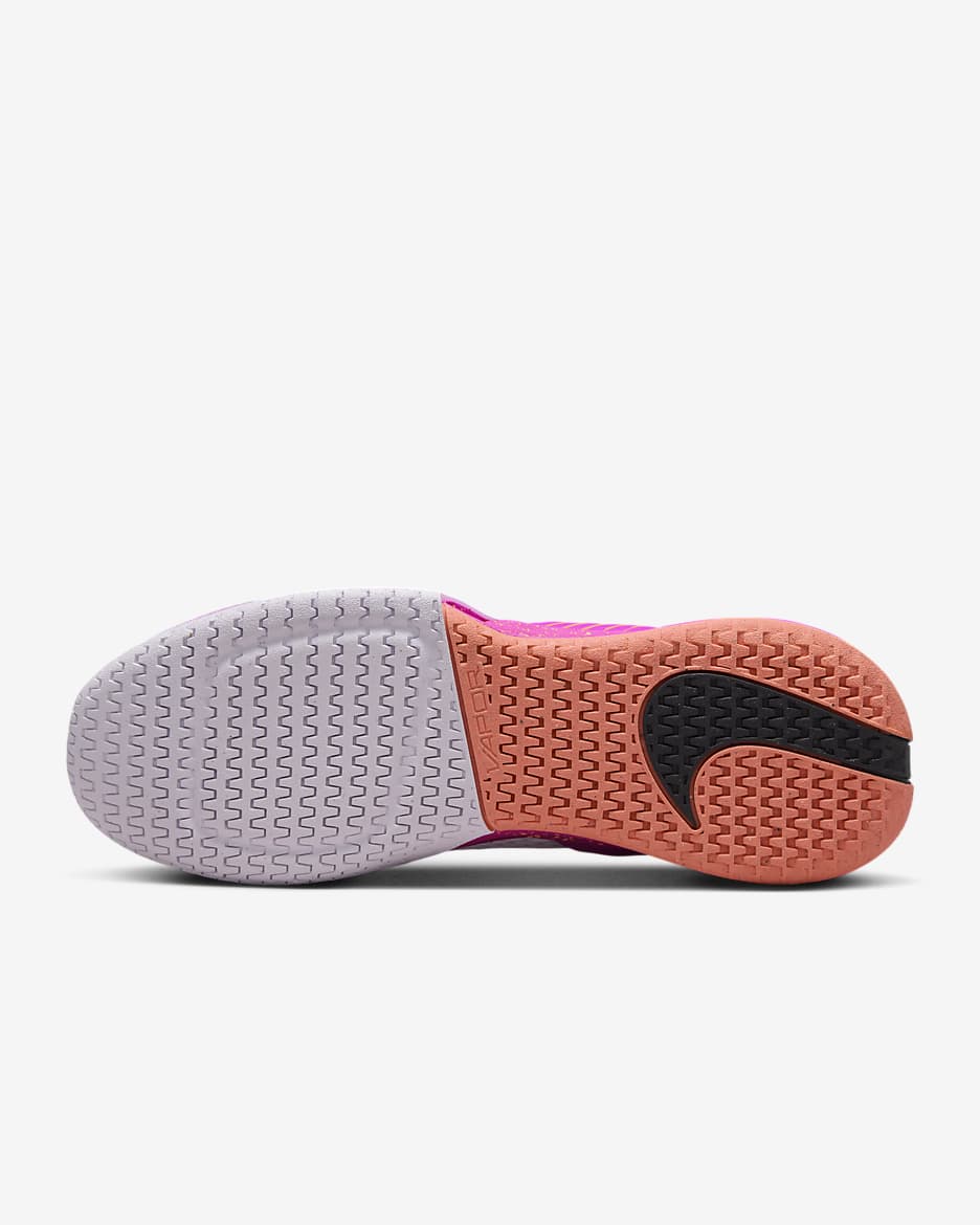 Tenis de tenis para cancha dura para mujer NikeCourt Vapor Pro 2 Premium - Uva ligero/Uva vivo/Mango salvaje claro/Negro