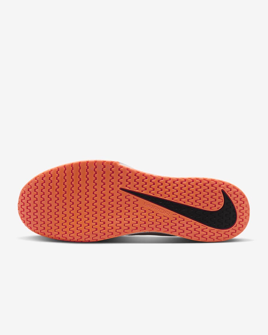 Chaussure de tennis pour surface dure NikeCourt Vapor Lite 2 Premium pour homme - Pure Platinum/Hyper Crimson/Noir