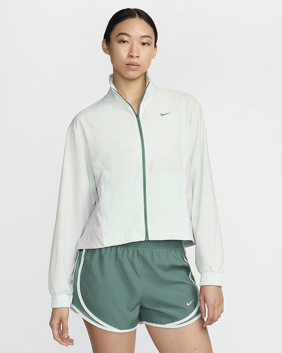 ナイキ ワン ウィメンズ Dri-FIT ルーズ ジャケット - ベアリーグリーン/フォトンダスト/バイコスタル/バイコスタル
