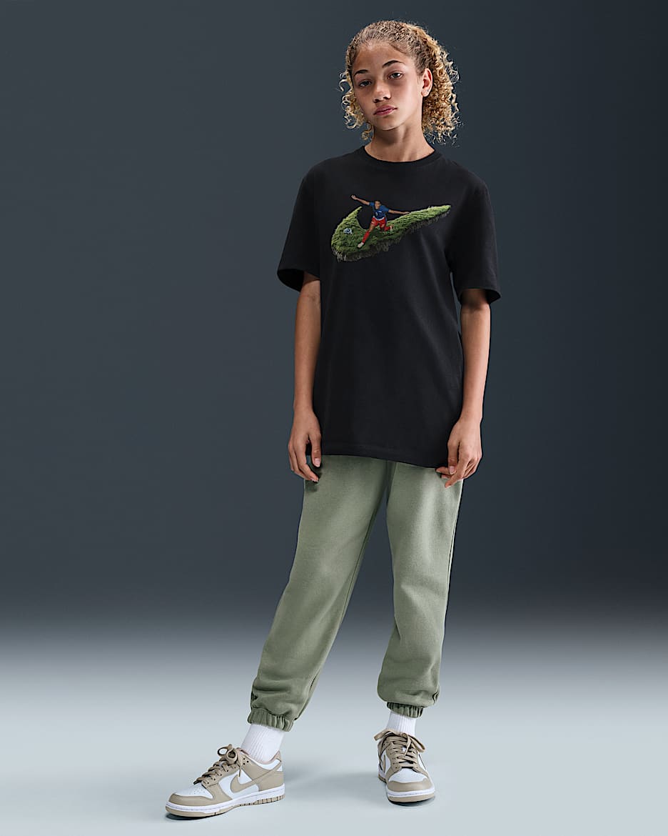Mallory Swanson "So Win" Big Kids' Nike Soccer T-Shirt - Black