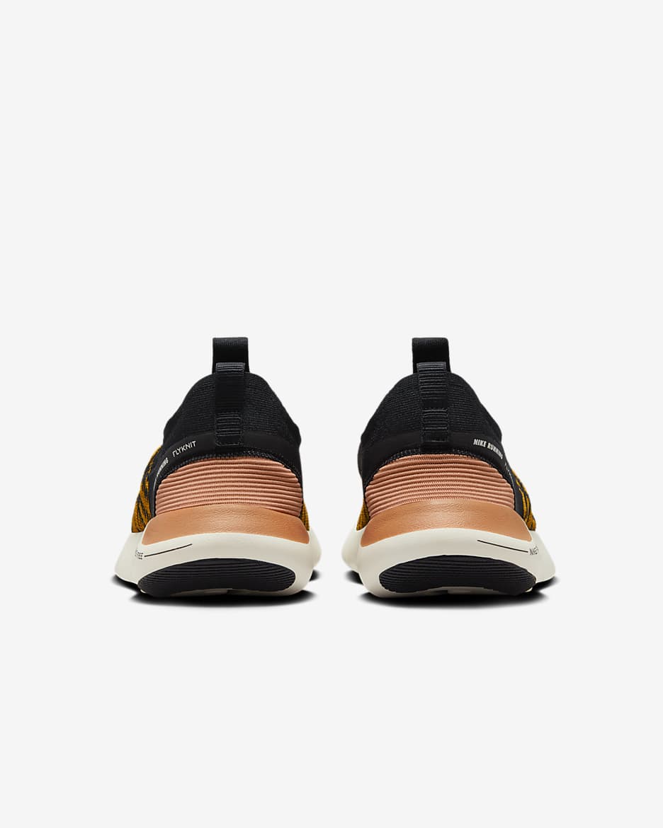 Nike Free RN NN Men's Road Running Shoes - Bronzine/Amber Brown/Sea Glass/Black