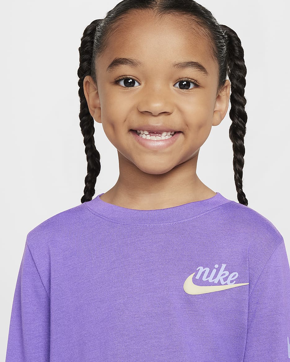 Nike New Impressions Little Kids' T-Shirt - Black Raspberry