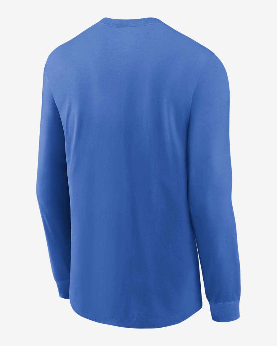 UCLA Bruins Legacy Primary Logo Men's Nike College Long-Sleeve T-Shirt - Signal Blue