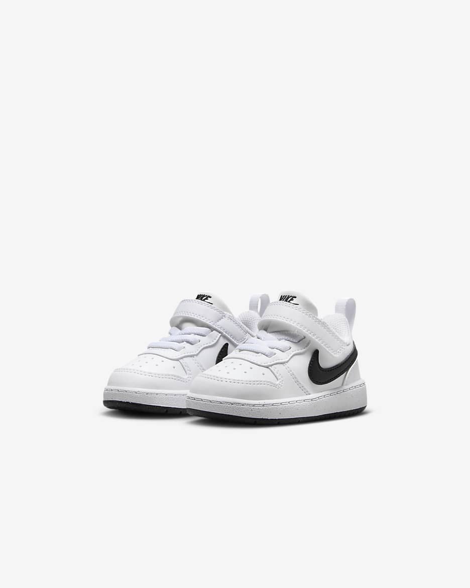 Nike Court Borough Low Recraft Zapatillas - Bebé e infantil - Blanco/Negro